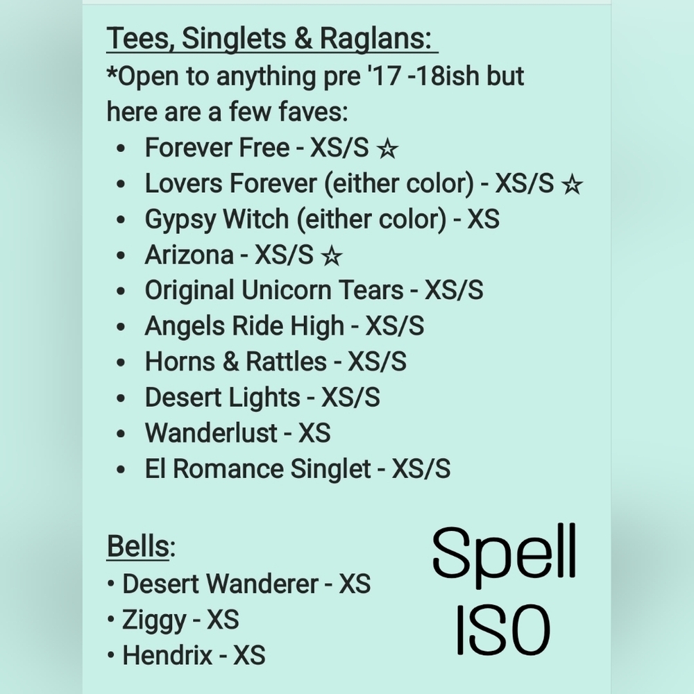 Spell ISO List! I trade Spell! ☆Updated 1/25/26☆ - Picture 2 of 16